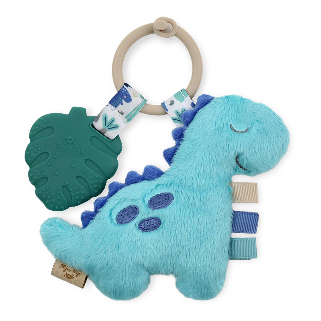 Itzy Pal™ Plush + Teether Dino