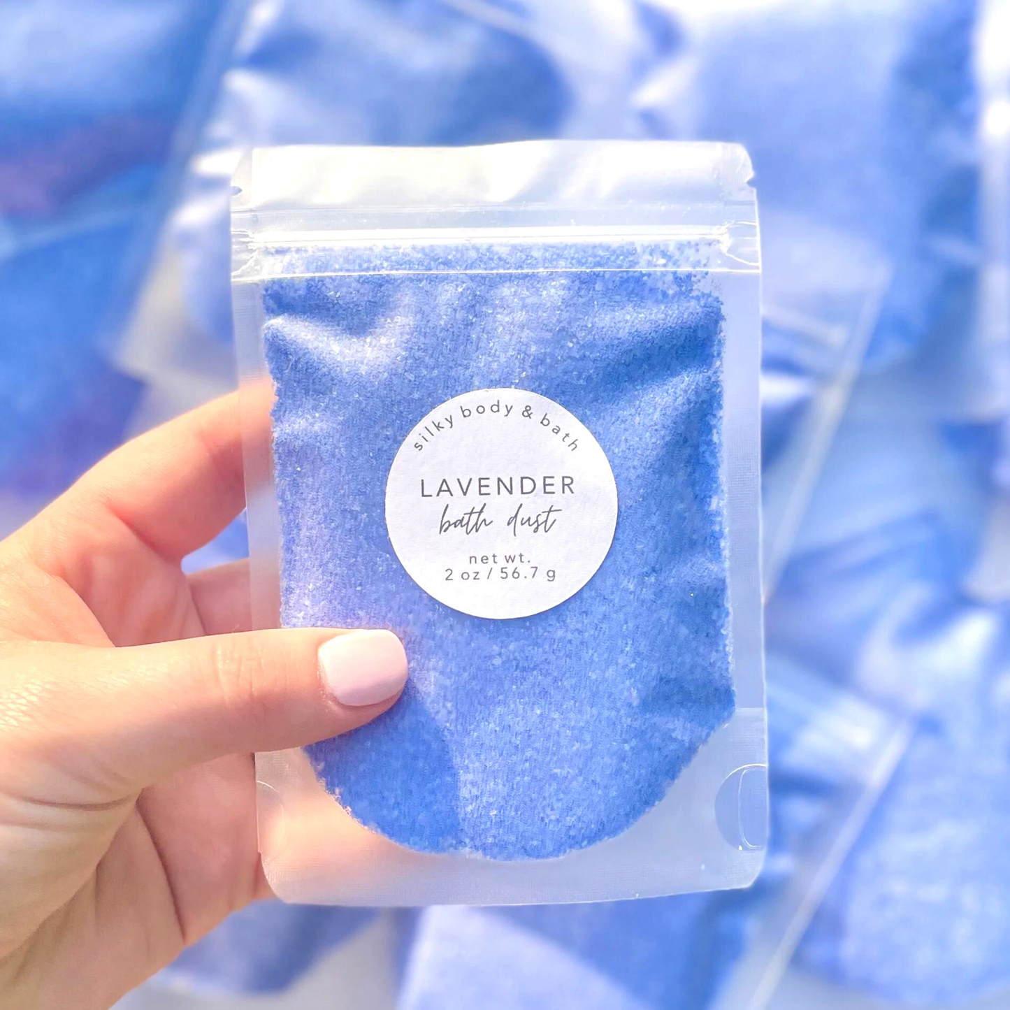 Lavender Bath Dust