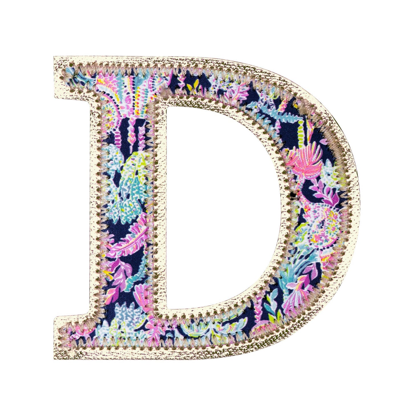 Lilly Pulitzer Monogram Sticker
