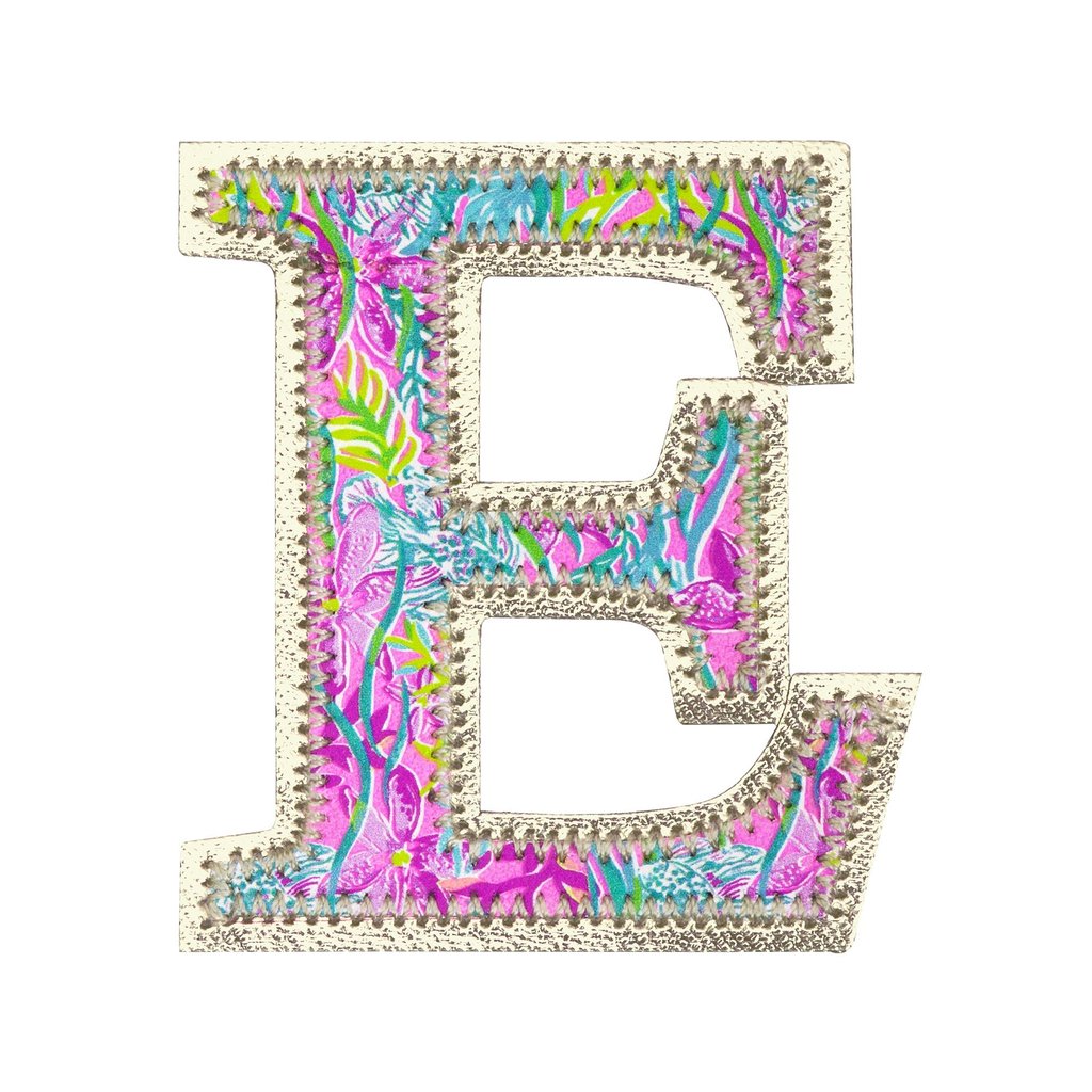 Lilly Pulitzer Monogram Sticker