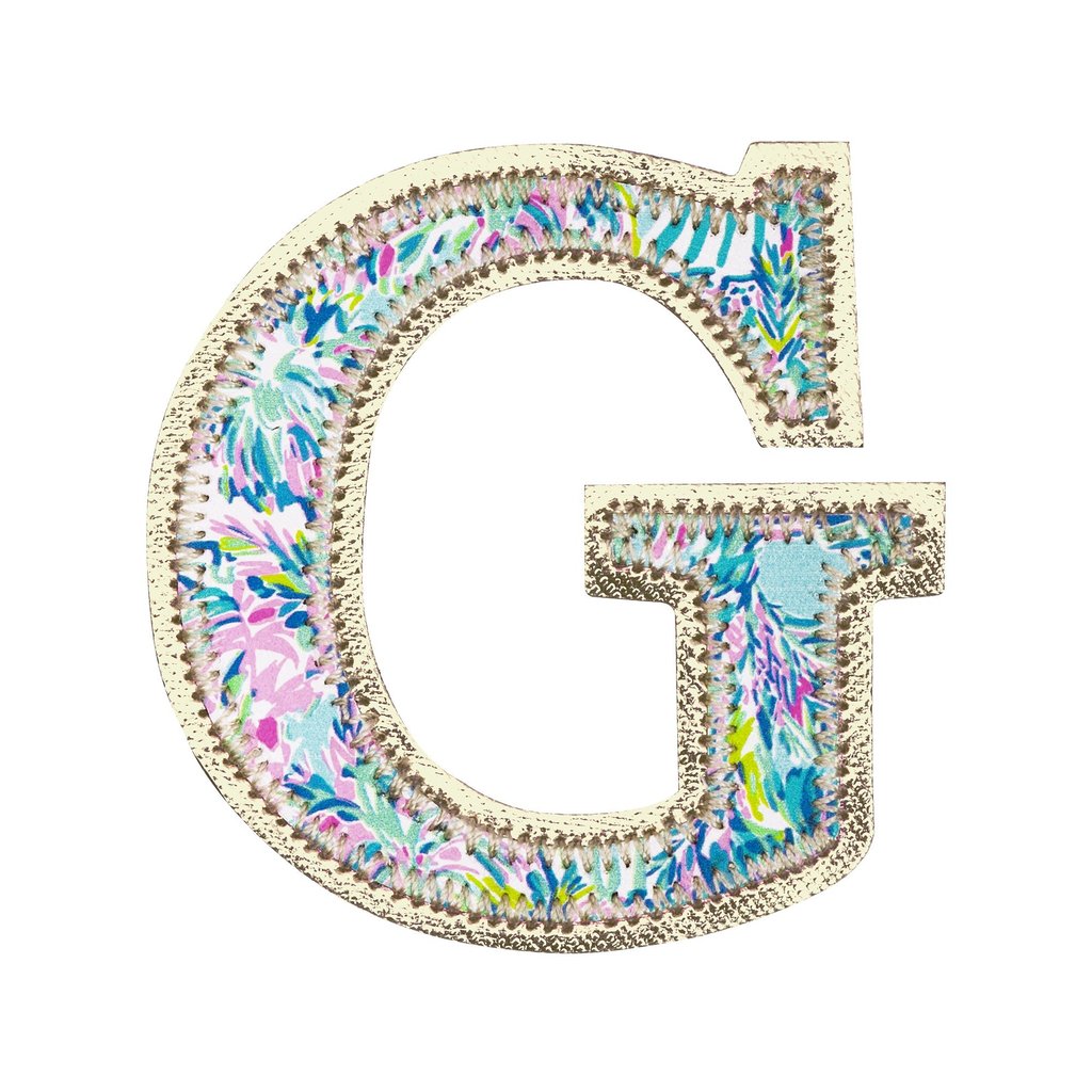 Lilly Pulitzer Monogram Sticker