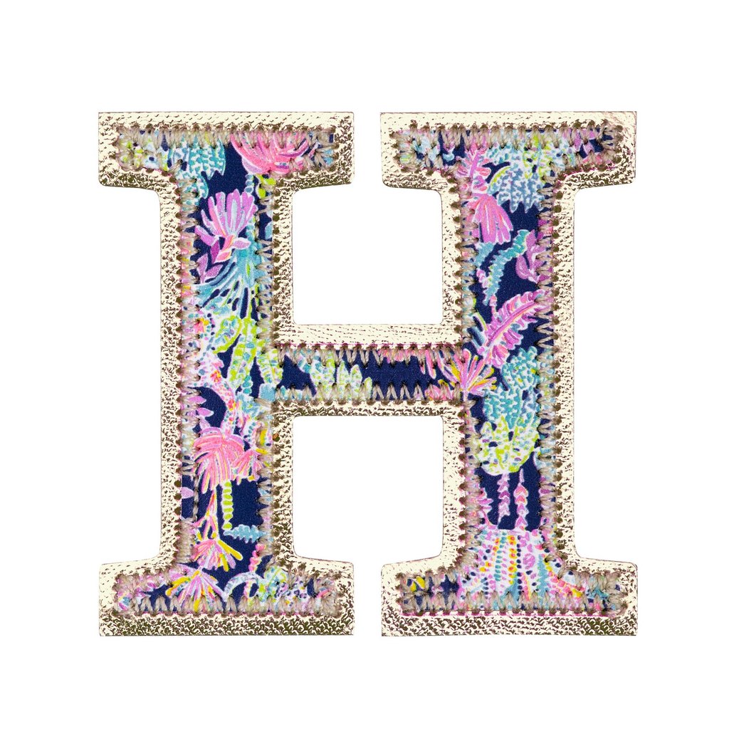 Lilly Pulitzer Monogram Sticker
