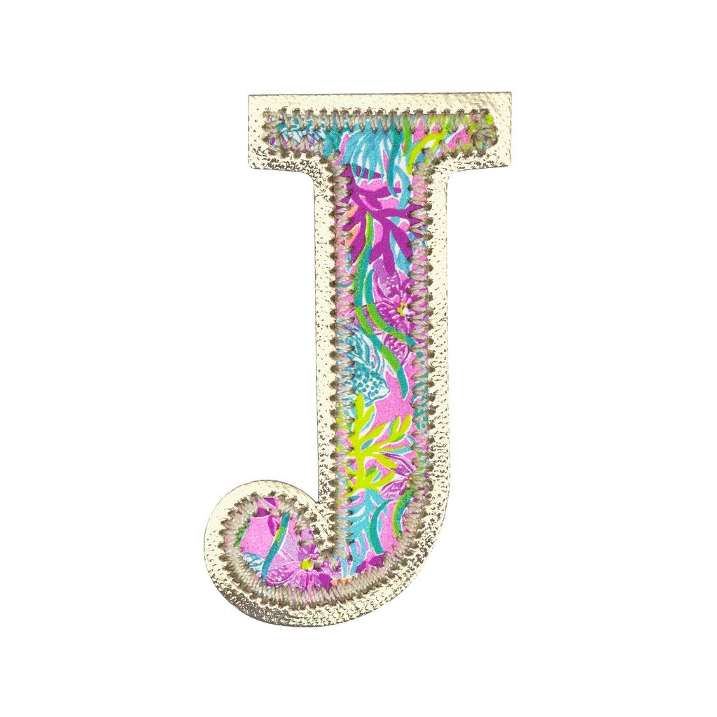 Lilly Pulitzer Monogram Sticker