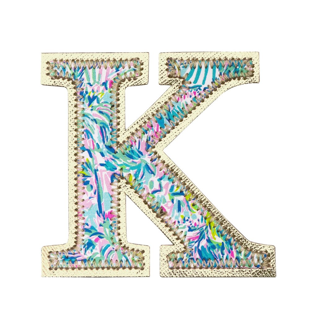 Lilly Pulitzer Monogram Sticker