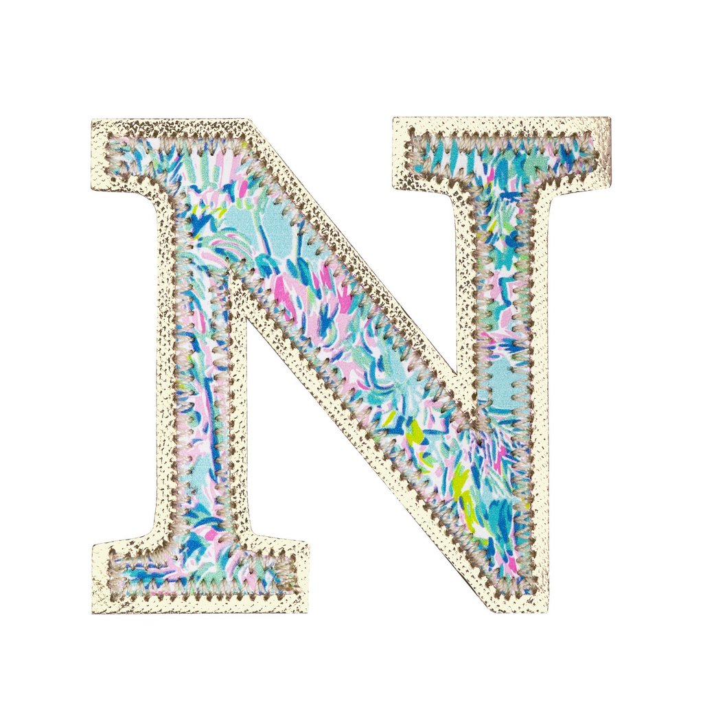 Lilly Pulitzer Monogram Sticker