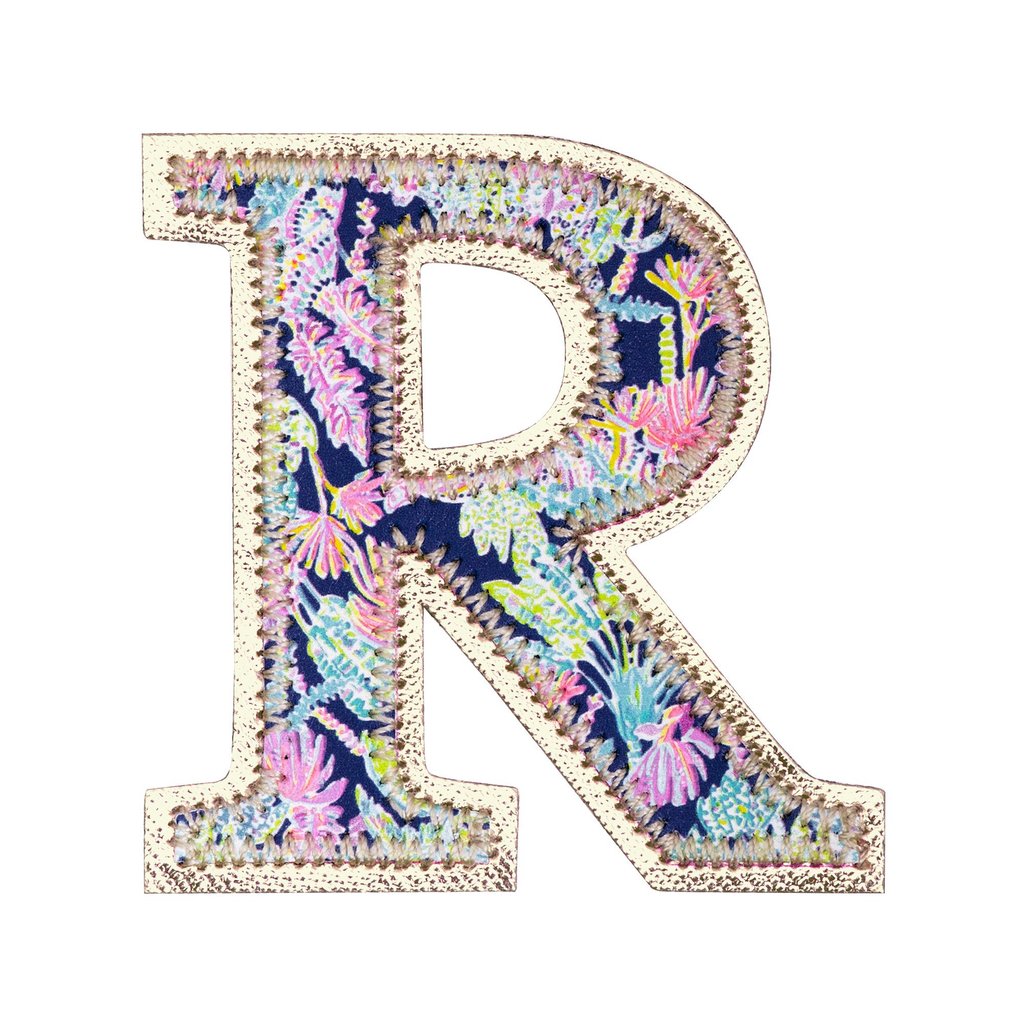 Lilly Pulitzer Monogram Sticker