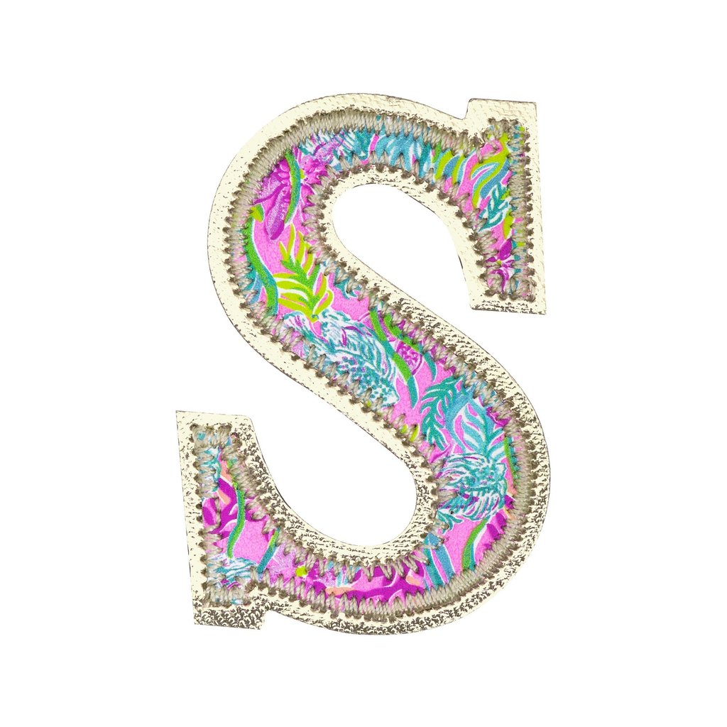 Lilly Pulitzer Monogram Sticker