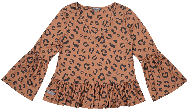 Simply Southern Ruffle PepTop-Leo