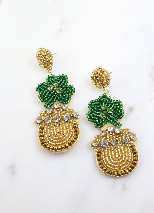 Pot of Gold Earring GOLD