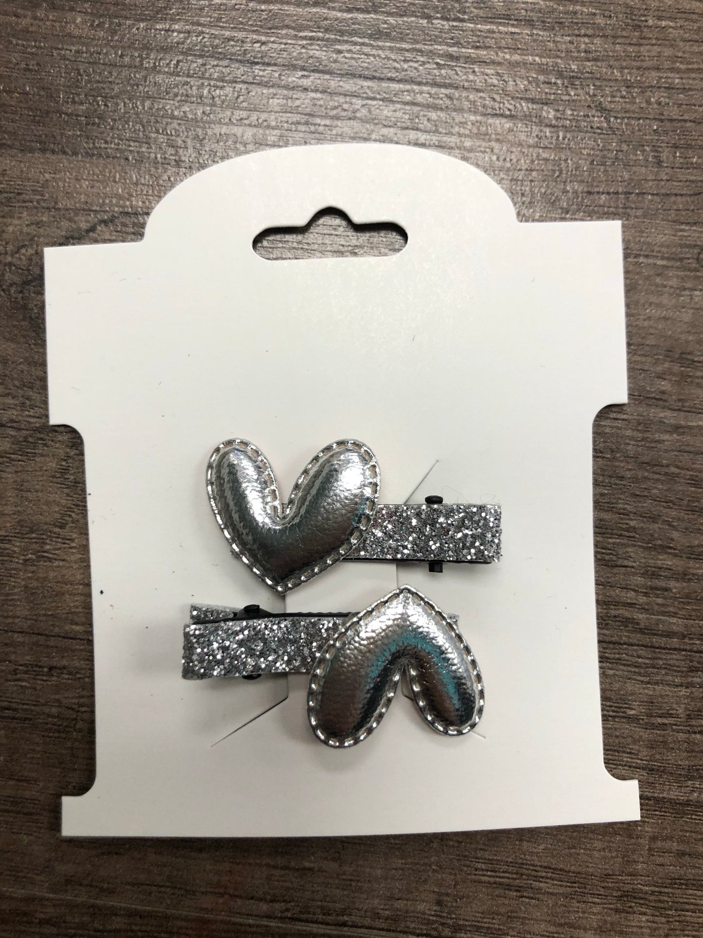 Mini Shiny Valentine’s Barrettes