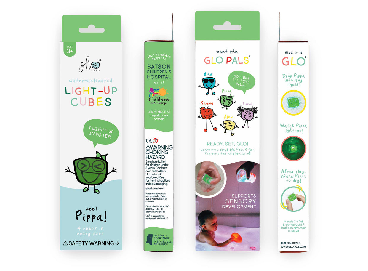 Pippa - Glo Pals Light-Up Cubes
