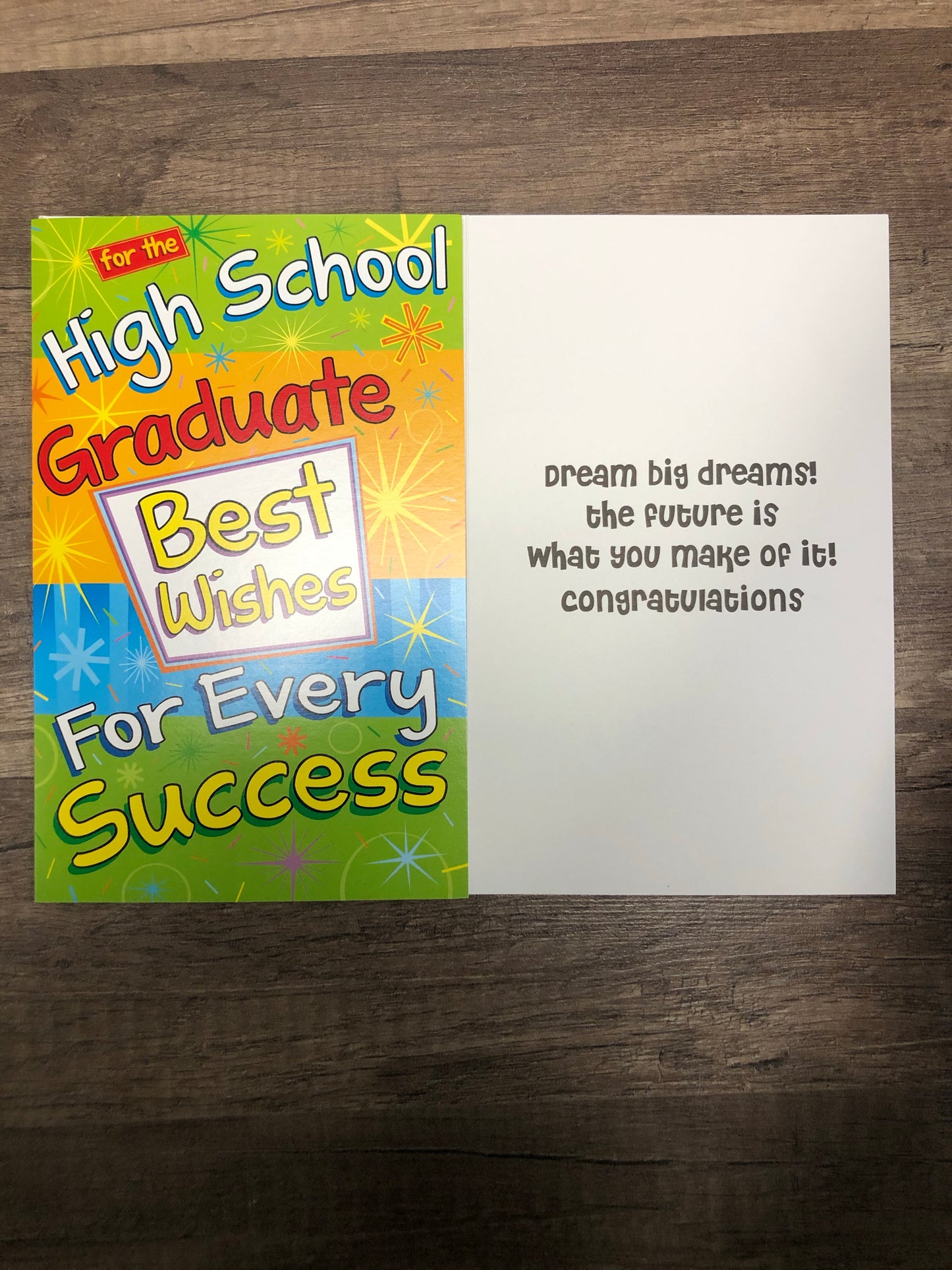 Graduation cards
