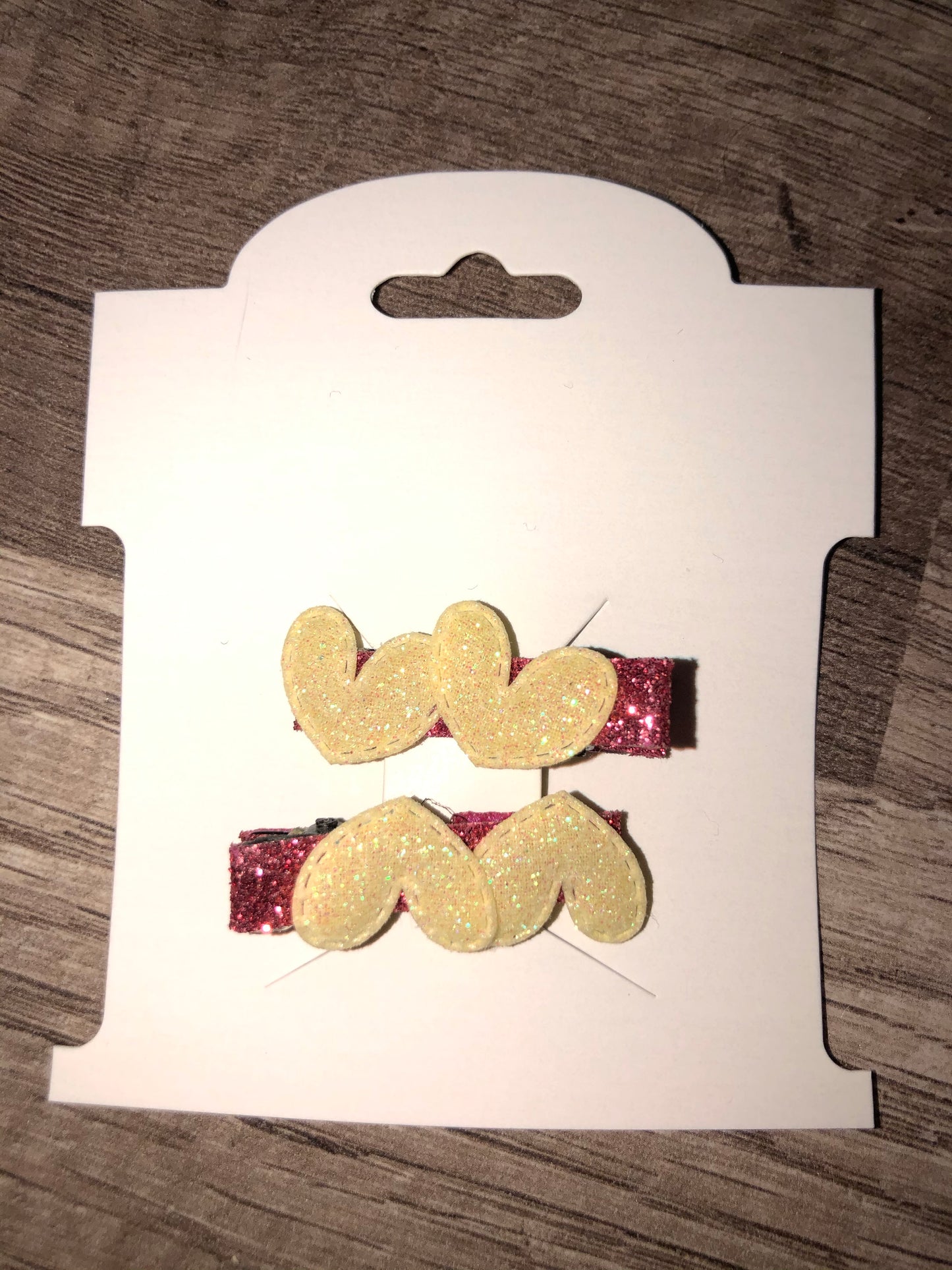 Mini Valentine’s Barrettes