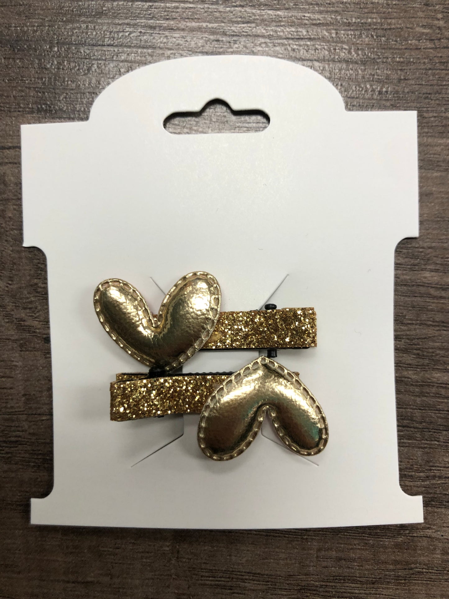 Mini Shiny Valentine’s Barrettes