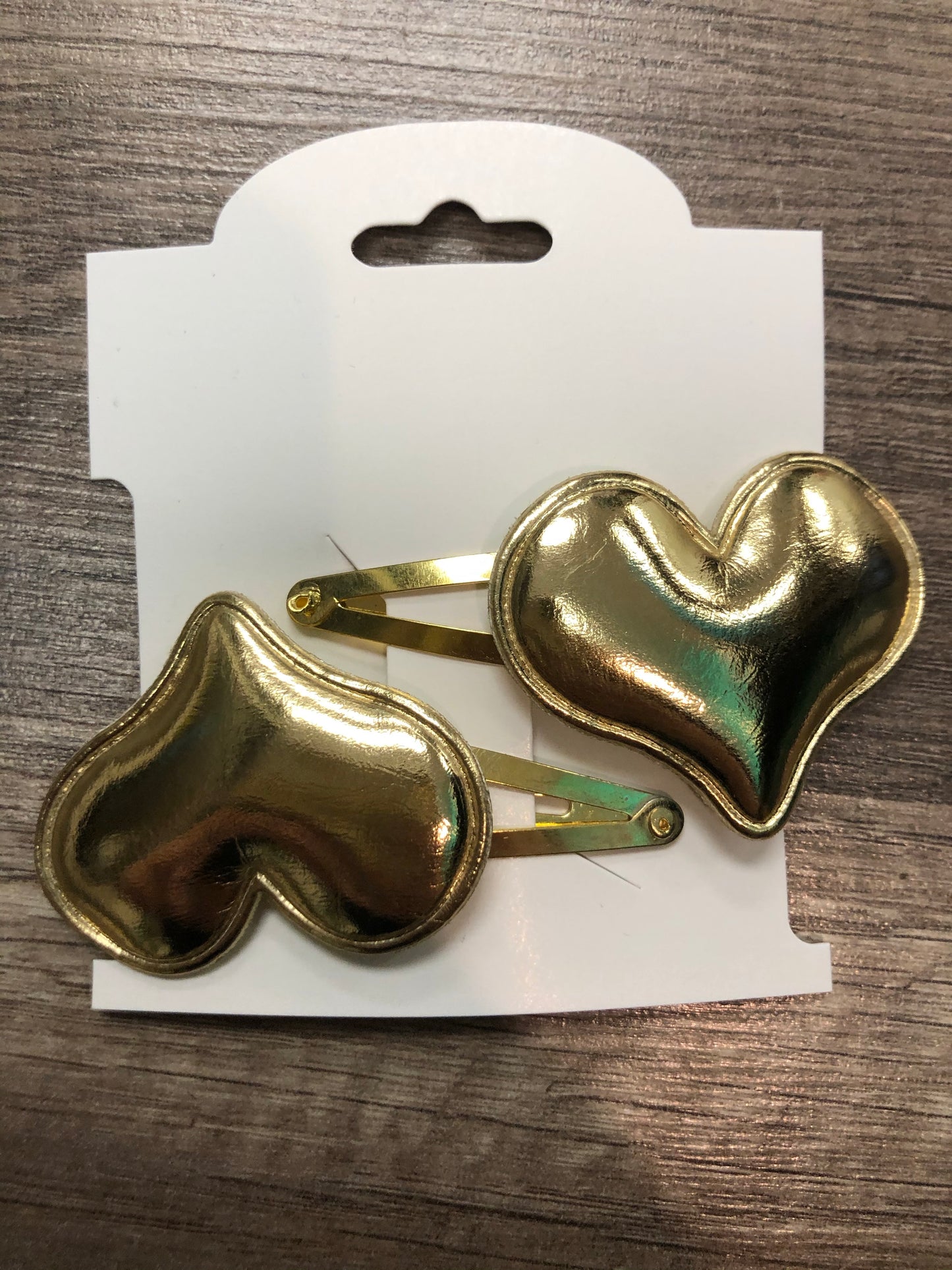 Shiny Valentine’s Hair Clips