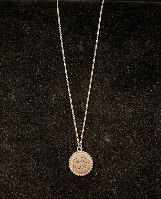 Mama Bear SilverNecklace