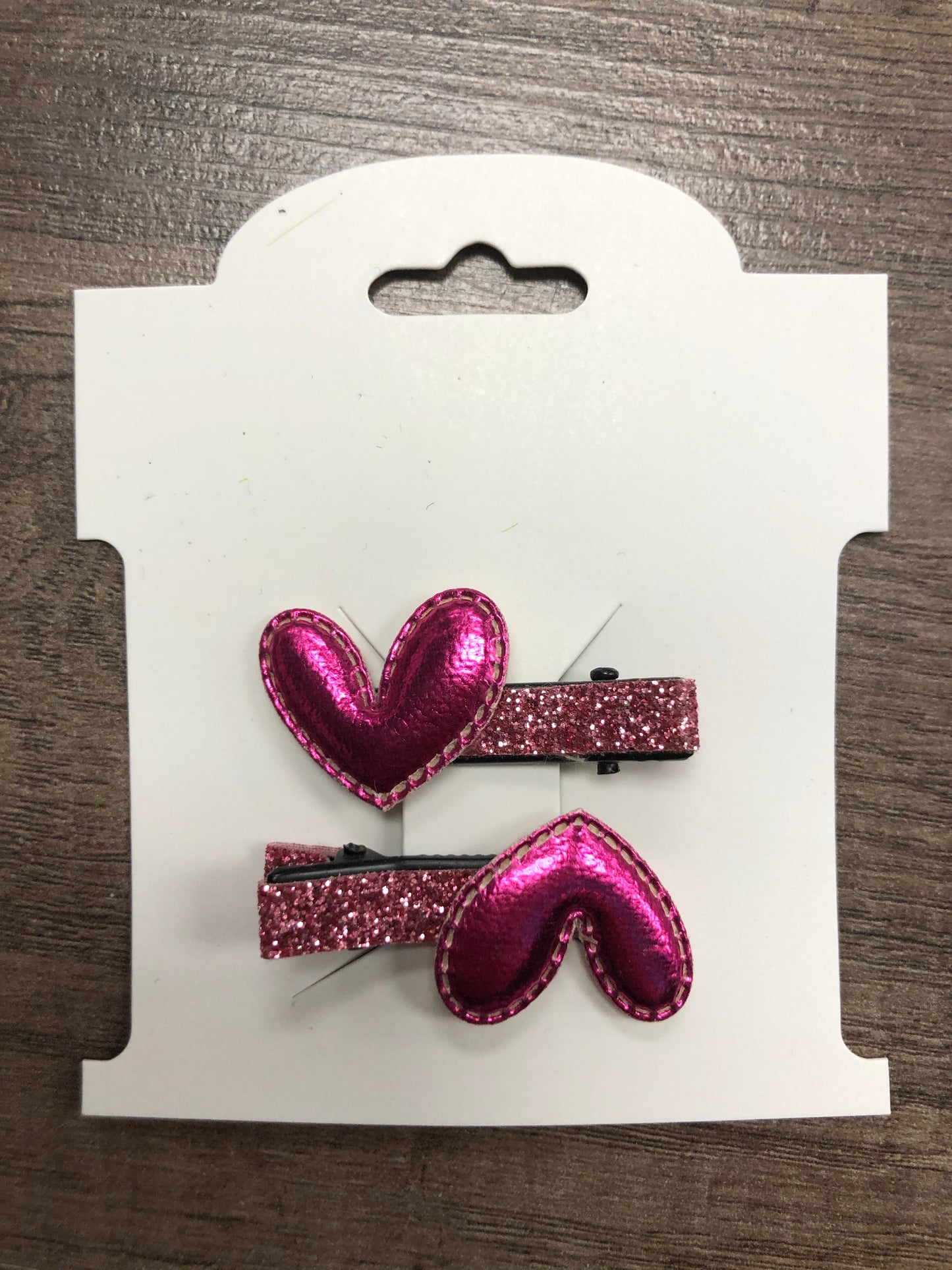 Mini Shiny Valentine’s Barrettes