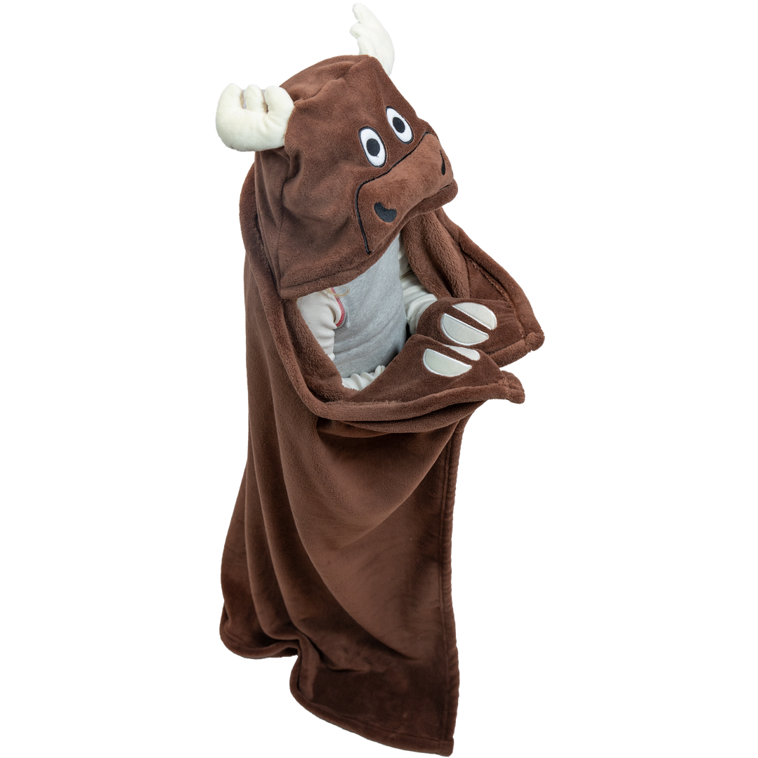 Moose Critter Blanket