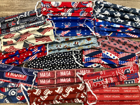 Patriotic Face Masks
