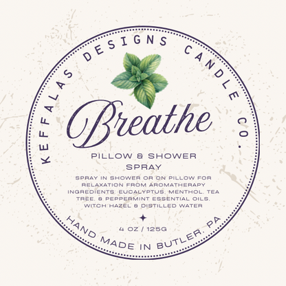 KD Candle Co-Pillow and Shower Spray