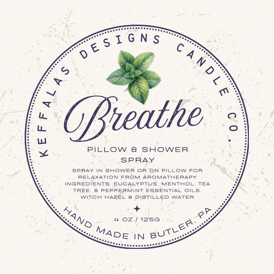 KD Candle Co-Pillow and Shower Spray