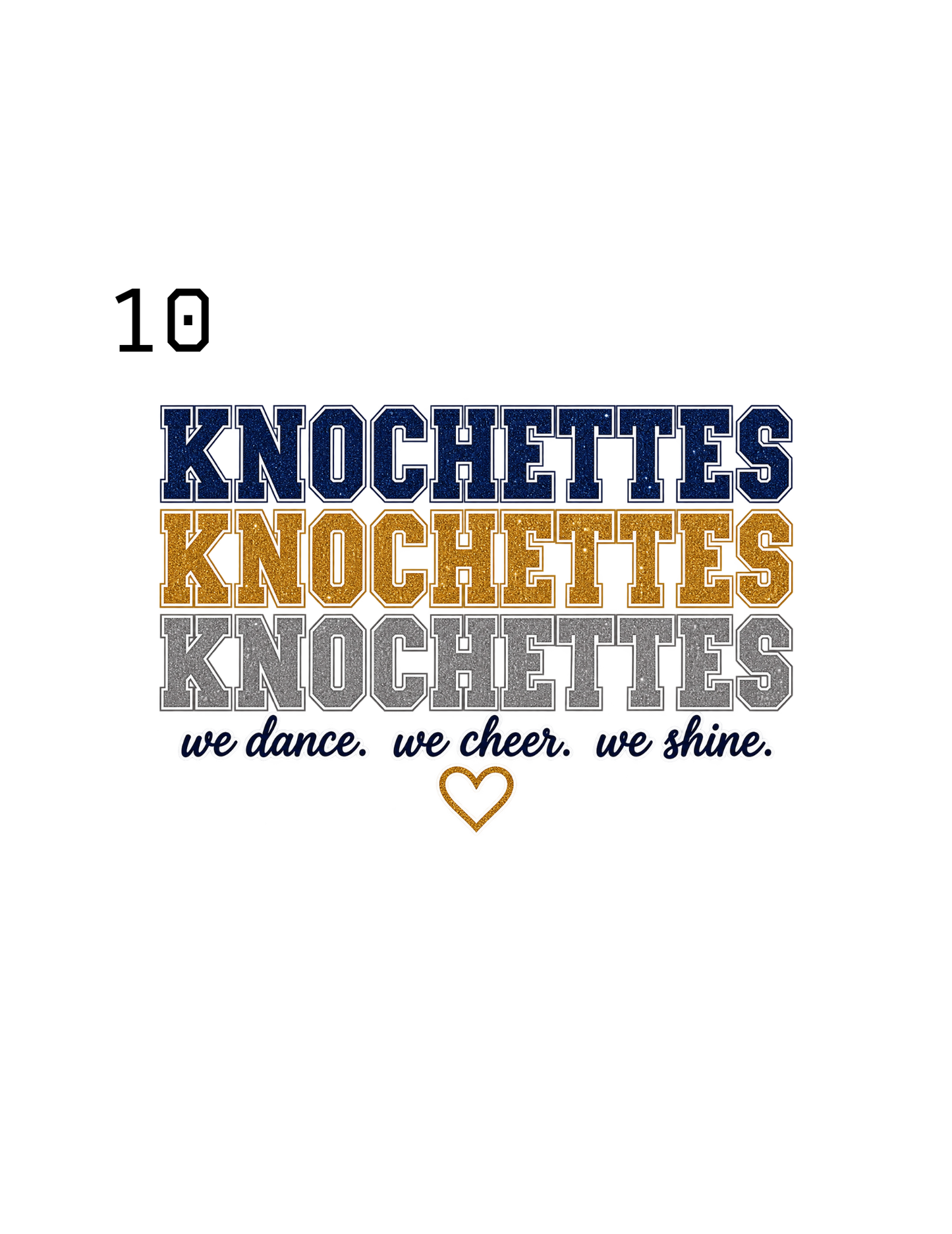 Knoch Spirit Wear 26-27 Crew Neck Pullover