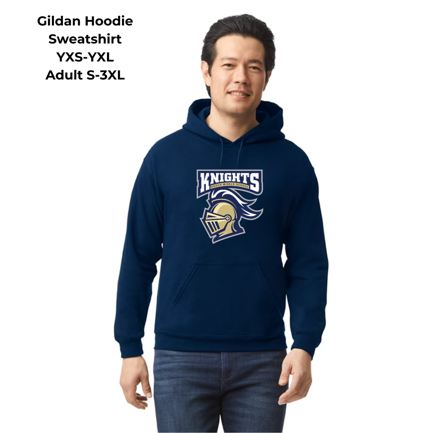 Knoch Middle School Knight-T-Shirt, Hoodie & Sweatshirt