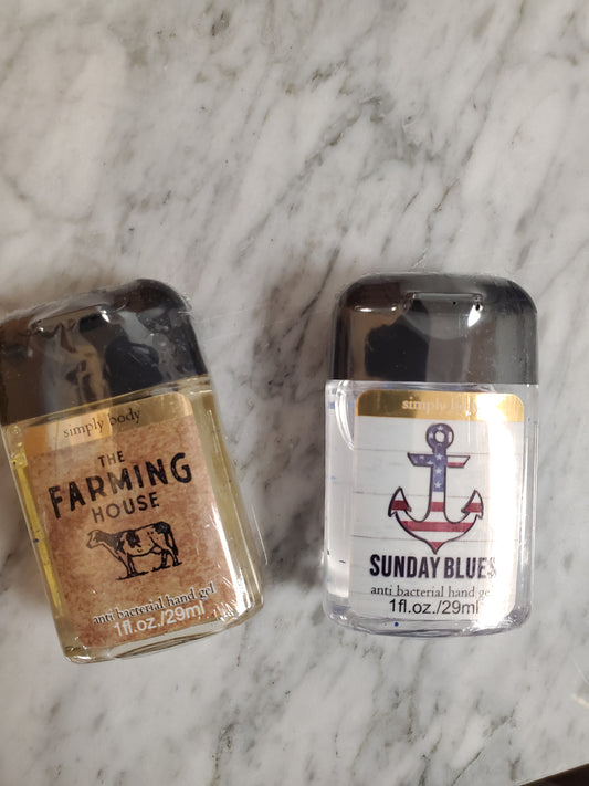 Assorted Simply Body Hand Sanitizer
