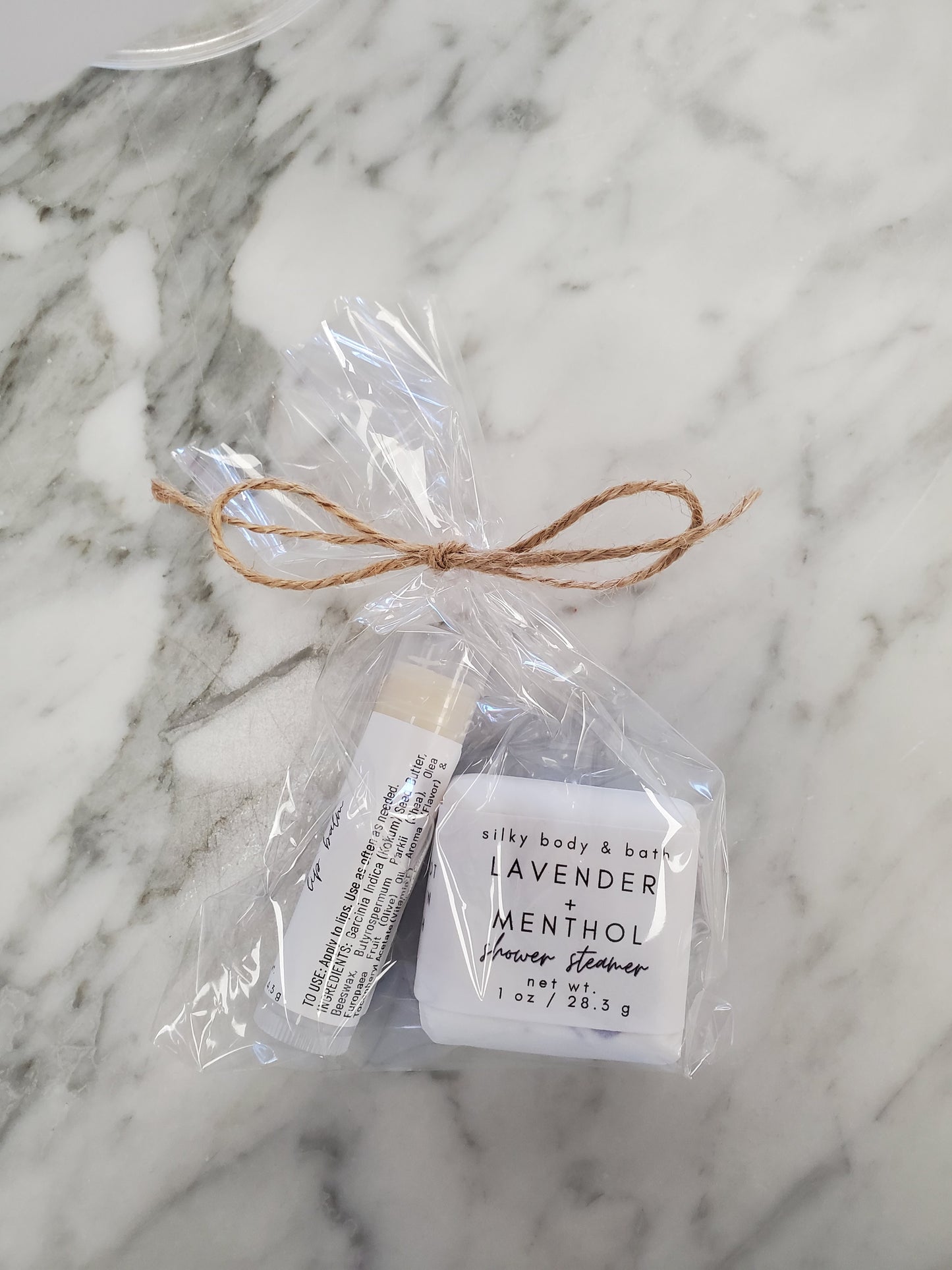 Silky Mini Gift Set - Bath Steamer & Lip Balm