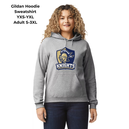 Knoch Middle School Shield-T-Shirt, Hoodie & Sweatshirt