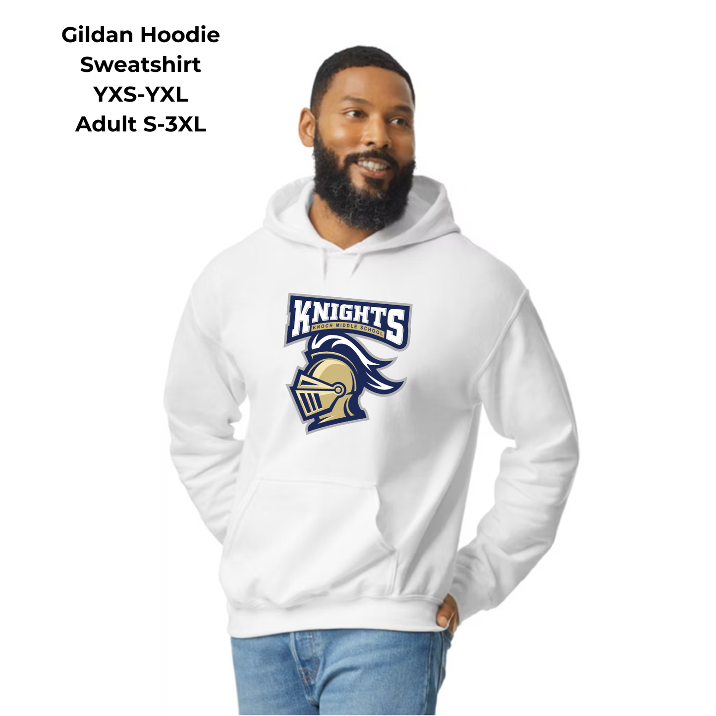 Knoch Middle School Knight-T-Shirt, Hoodie & Sweatshirt