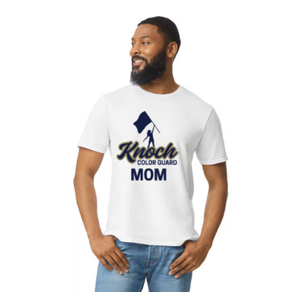 Knoch Colorguard Flag KHS Girl Outline Design Long Sleeve Tee