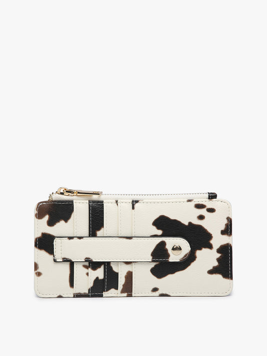 Jen & Co Wallet Saige - Cow-Brown