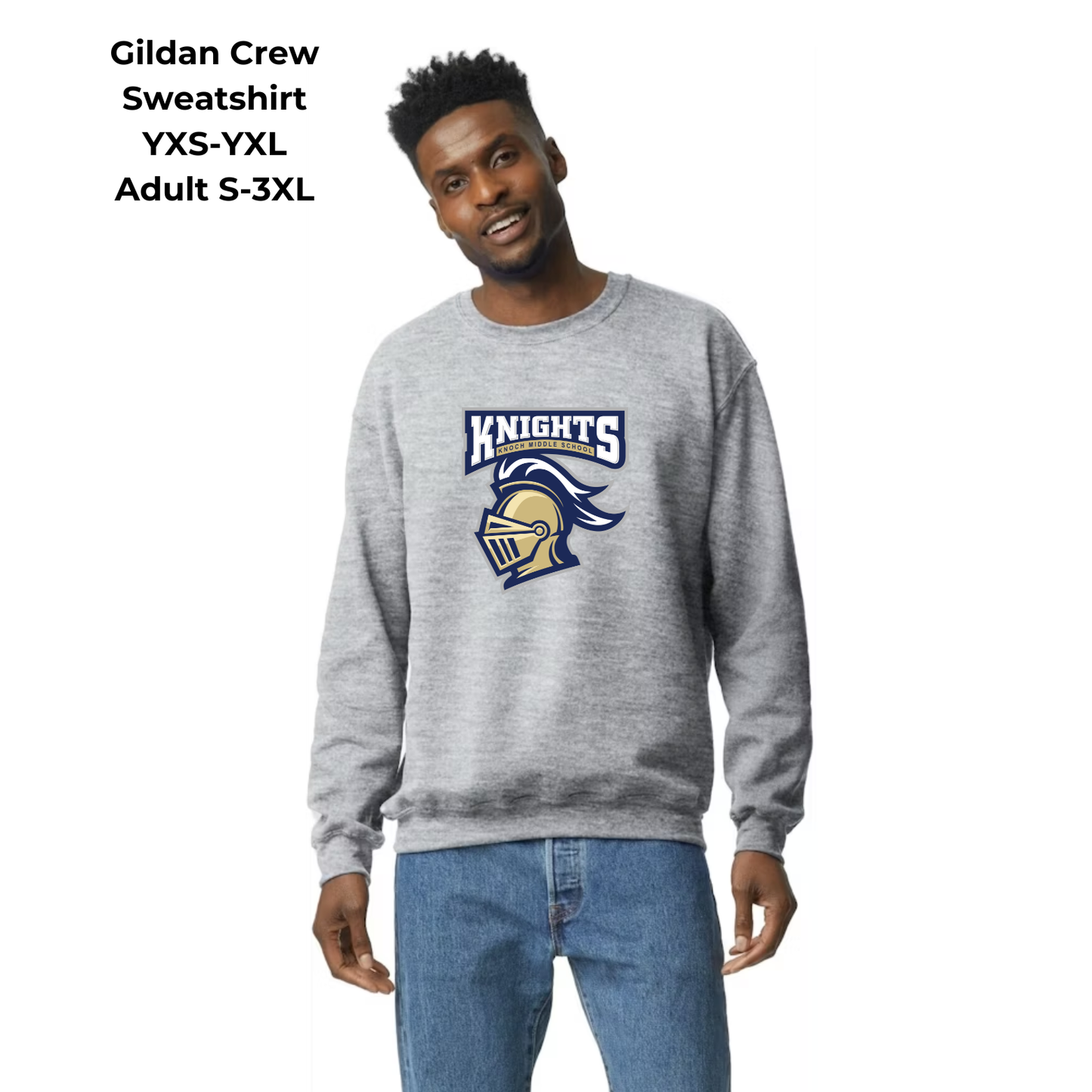 Knoch Middle School Knight-T-Shirt, Hoodie & Sweatshirt