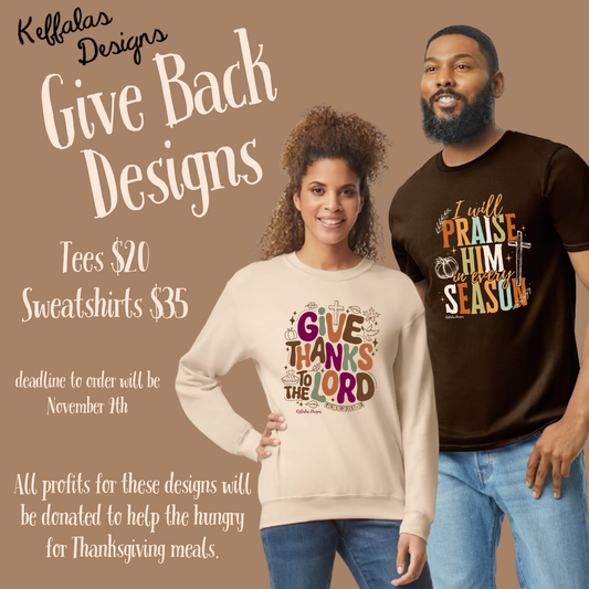 Thanksgiving Give Back Designs