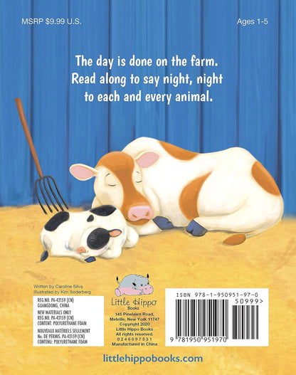 Night, Night Farm - Children's Padded Board Book