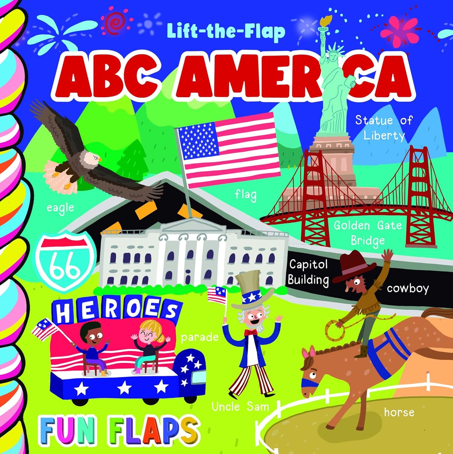 America ABC - Lift the Flap Book