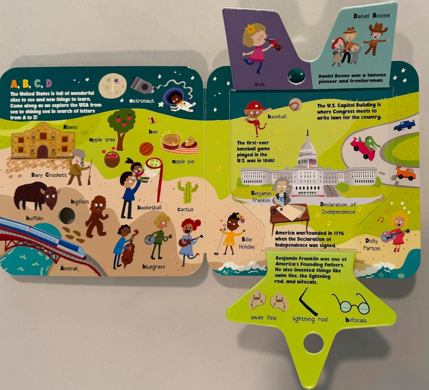 America ABC - Lift the Flap Book