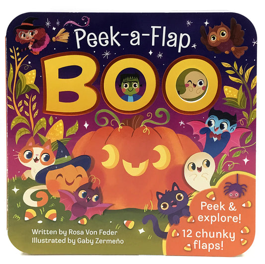 Boo - Peek a Flap Book