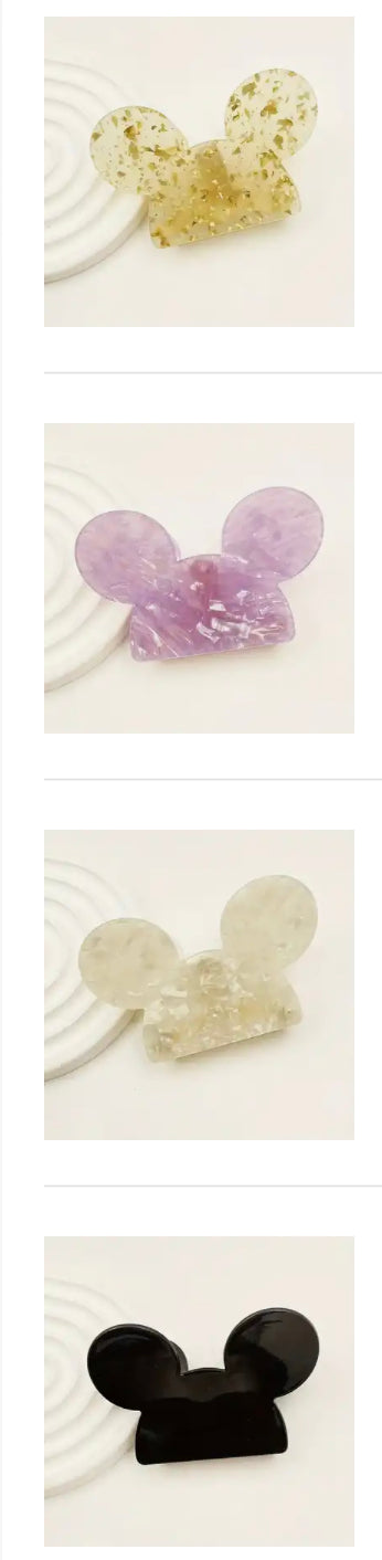 Mouse Ear Hair Clip