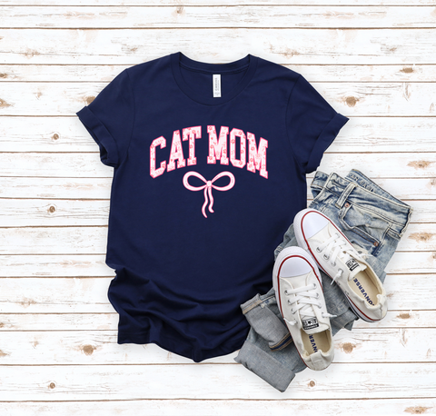PRE ORDER Cat Mom Shirt 2024