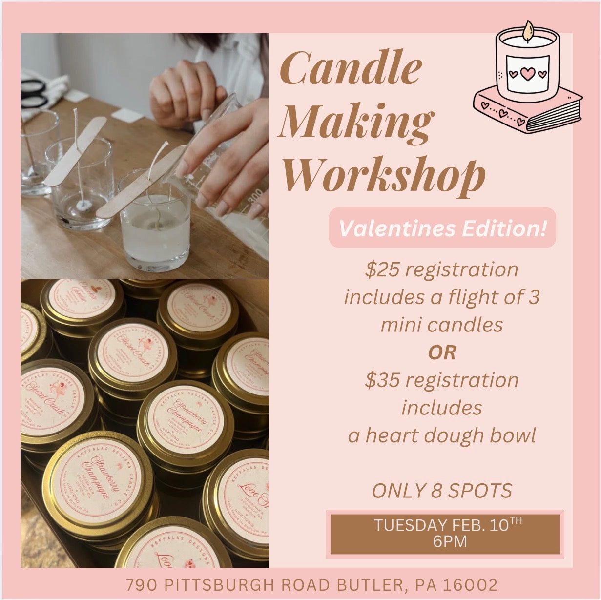 Candle Workshop 2/10/26