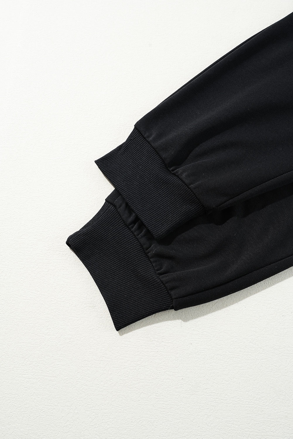 Black Zipper Flutter Sleeve Jumpsuit