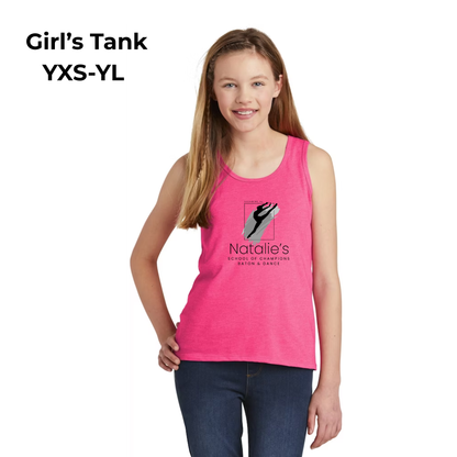 NSC - Grey & Black Logo Design - Tank Tops