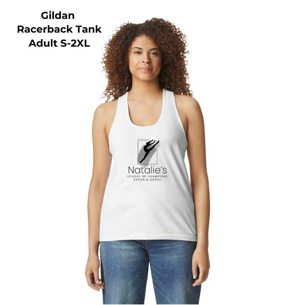 NSC - Grey & Black Logo Design - Tank Tops