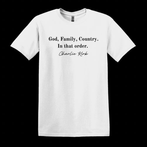God, Family, Country Design