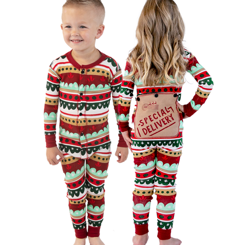 Special Delivery Flap Jack Pajamas