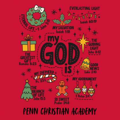 PCA My God is…Christmas Design