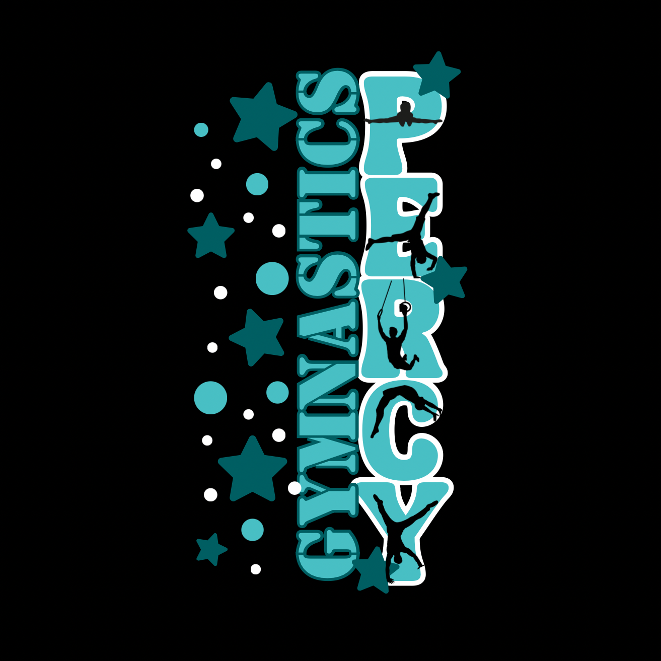 Sports Tees-Gymnastics