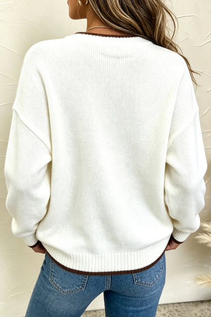Fall Pumpkin Casual Sweater
